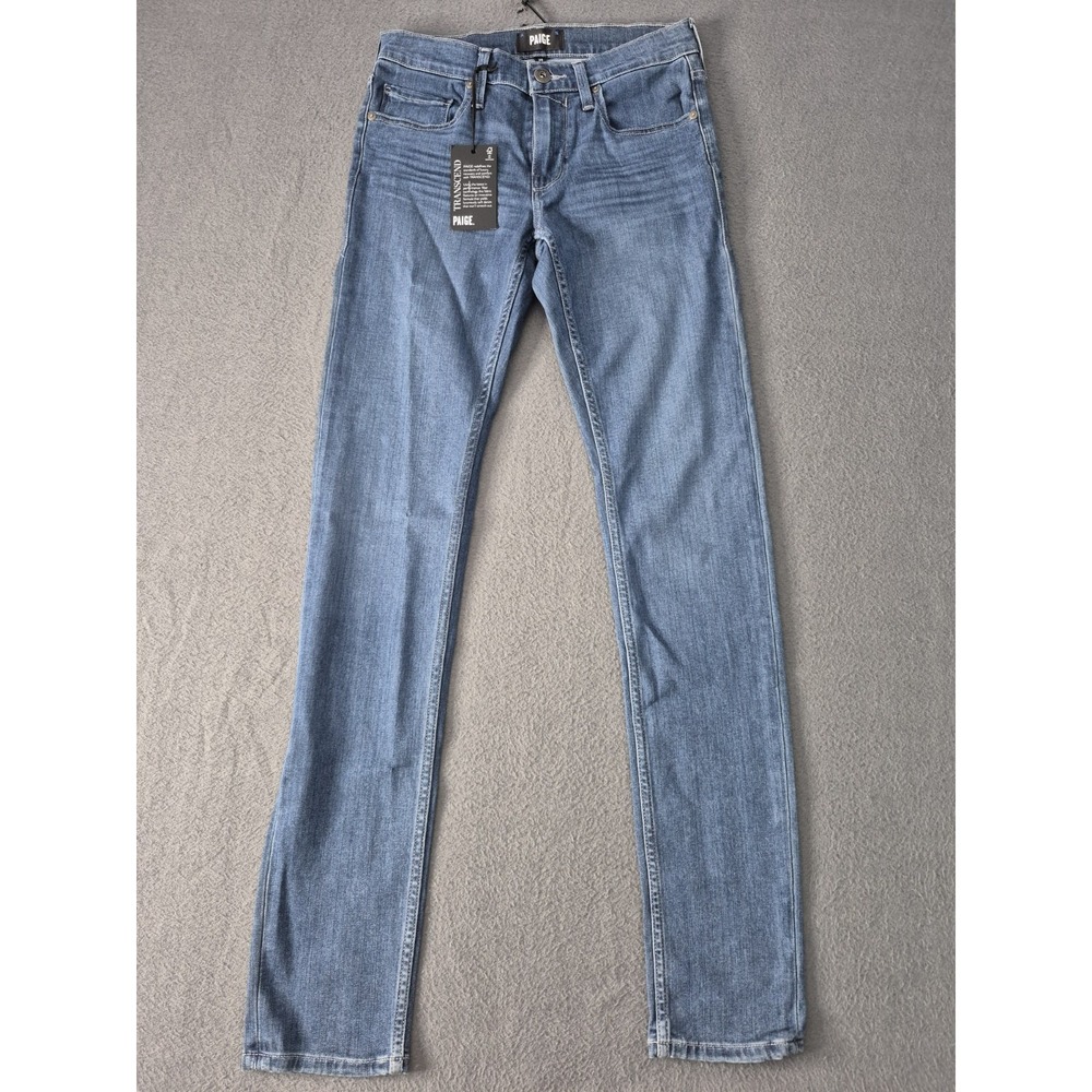 NWT PAIGE Men's Transcend Croft Sz 28x32 Skinny Jean Luxury Blue